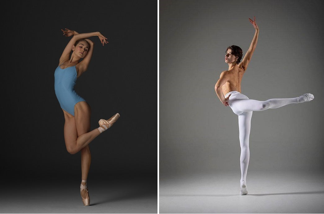 (L) Annabelle Watt by Niv Novak and (R) George Thomson by Sergey Konstantinov