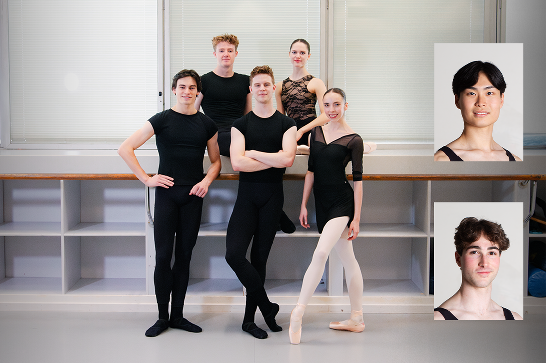 Students on stage - Nijinsky
